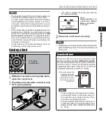 Preview for 15 page of Olympus LS-10 - Linear PCM Recorder 2 GB Digital... Instructions Manual