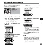 Preview for 45 page of Olympus LS-10 - Linear PCM Recorder 2 GB Digital... Instructions Manual