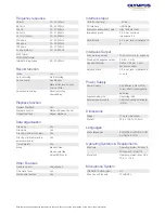 Preview for 2 page of Olympus LS-12 Specifications