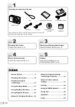 Preview for 2 page of Olympus M-5000 Instruction Manual