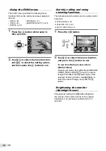 Предварительный просмотр 22 страницы Olympus M-5000 Instruction Manual