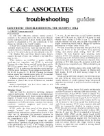 Preview for 1 page of Olympus OM-4 Troubleshooting Manual