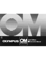 Olympus OM Instruction Manual preview