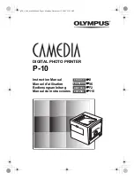 Olympus P-10 Instruction Manual preview