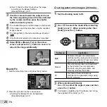 Предварительный просмотр 28 страницы Olympus SH-25MR Instruction Manual