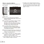 Preview for 6 page of Olympus SH-60 Instruction Manual
