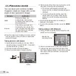 Предварительный просмотр 18 страницы Olympus SH-60 Instruction Manual