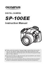 Preview for 1 page of Olympus SP 100EE Instruction Manual