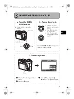 Preview for 7 page of Olympus SP 310 - Digital Camera - 7.1 Megapixel Basic Manual