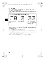 Предварительный просмотр 26 страницы Olympus SP 310 - Digital Camera - 7.1 Megapixel Basic Manual