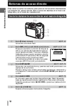 Preview for 12 page of Olympus SP 310 - Digital Camera - 7.1 Megapixel Manual Avanzado
