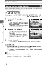 Preview for 58 page of Olympus SP 310 - Digital Camera - 7.1 Megapixel Manual Avanzado