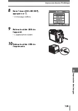 Предварительный просмотр 129 страницы Olympus SP 310 - Digital Camera - 7.1 Megapixel Manuel Avancé