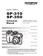 Preview for 1 page of Olympus SP-310 Advanced Manual