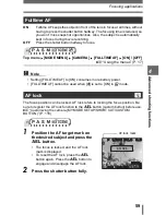 Предварительный просмотр 59 страницы Olympus SP-310 Advanced Manual