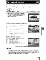 Предварительный просмотр 81 страницы Olympus SP-310 Advanced Manual