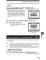 Предварительный просмотр 111 страницы Olympus SP-310 Advanced Manual