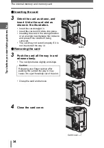 Preview for 34 page of Olympus SP-320 Advanced Manual