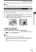 Предварительный просмотр 41 страницы Olympus SP-320 Advanced Manual