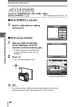 Preview for 62 page of Olympus SP-320 Advanced Manual