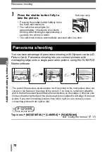 Предварительный просмотр 70 страницы Olympus SP-320 Advanced Manual