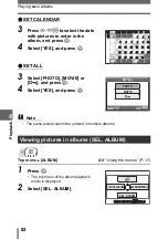 Preview for 82 page of Olympus SP-320 Advanced Manual