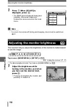 Предварительный просмотр 112 страницы Olympus SP-320 Advanced Manual