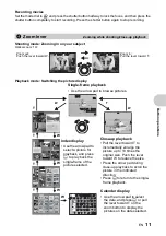 Preview for 11 page of Olympus SP-510UZ Advanced Manual