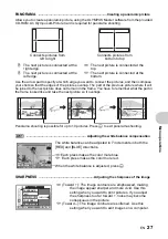 Предварительный просмотр 27 страницы Olympus SP-510UZ Advanced Manual