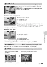 Preview for 31 page of Olympus SP-510UZ Advanced Manual