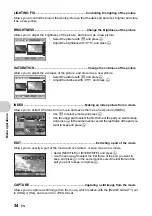 Предварительный просмотр 34 страницы Olympus SP-510UZ Advanced Manual