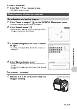 Предварительный просмотр 57 страницы Olympus SP-510UZ Advanced Manual