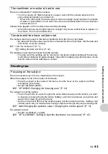 Preview for 63 page of Olympus SP-510UZ Advanced Manual