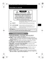 Предварительный просмотр 45 страницы Olympus SP-510UZ Basic Manual