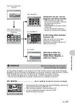 Предварительный просмотр 37 страницы Olympus SP-510UZ Manual Avanzado