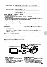 Предварительный просмотр 43 страницы Olympus SP-510UZ Manual Avanzado