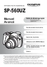 Preview for 1 page of Olympus SP-560 UZ - Compact Advance Manual