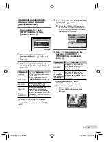 Предварительный просмотр 65 страницы Olympus SP-565 UZ Manual De Instrucciones