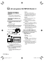 Предварительный просмотр 70 страницы Olympus SP-565 UZ Manual De Instrucciones