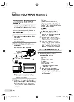 Предварительный просмотр 70 страницы Olympus SP-565 UZ Manuel D'Instruction