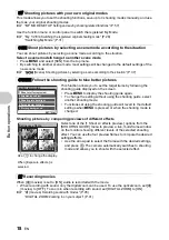 Preview for 18 page of Olympus SP 570 - UZ Digital Camera Advanced Manual