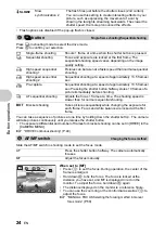 Preview for 24 page of Olympus SP 570 - UZ Digital Camera Advanced Manual