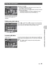 Preview for 31 page of Olympus SP 570 - UZ Digital Camera Advanced Manual