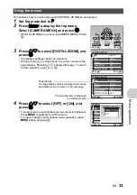 Preview for 33 page of Olympus SP 570 - UZ Digital Camera Advanced Manual