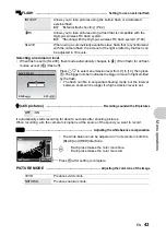 Preview for 43 page of Olympus SP 570 - UZ Digital Camera Advanced Manual