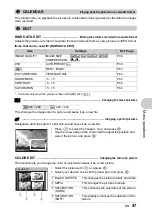 Preview for 47 page of Olympus SP 570 - UZ Digital Camera Advanced Manual