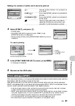 Preview for 61 page of Olympus SP 570 - UZ Digital Camera Advanced Manual