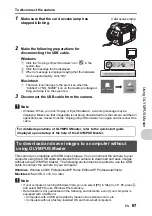 Preview for 67 page of Olympus SP 570 - UZ Digital Camera Advanced Manual