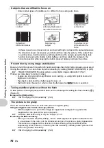 Preview for 70 page of Olympus SP 570 - UZ Digital Camera Advanced Manual