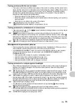 Preview for 71 page of Olympus SP 570 - UZ Digital Camera Advanced Manual